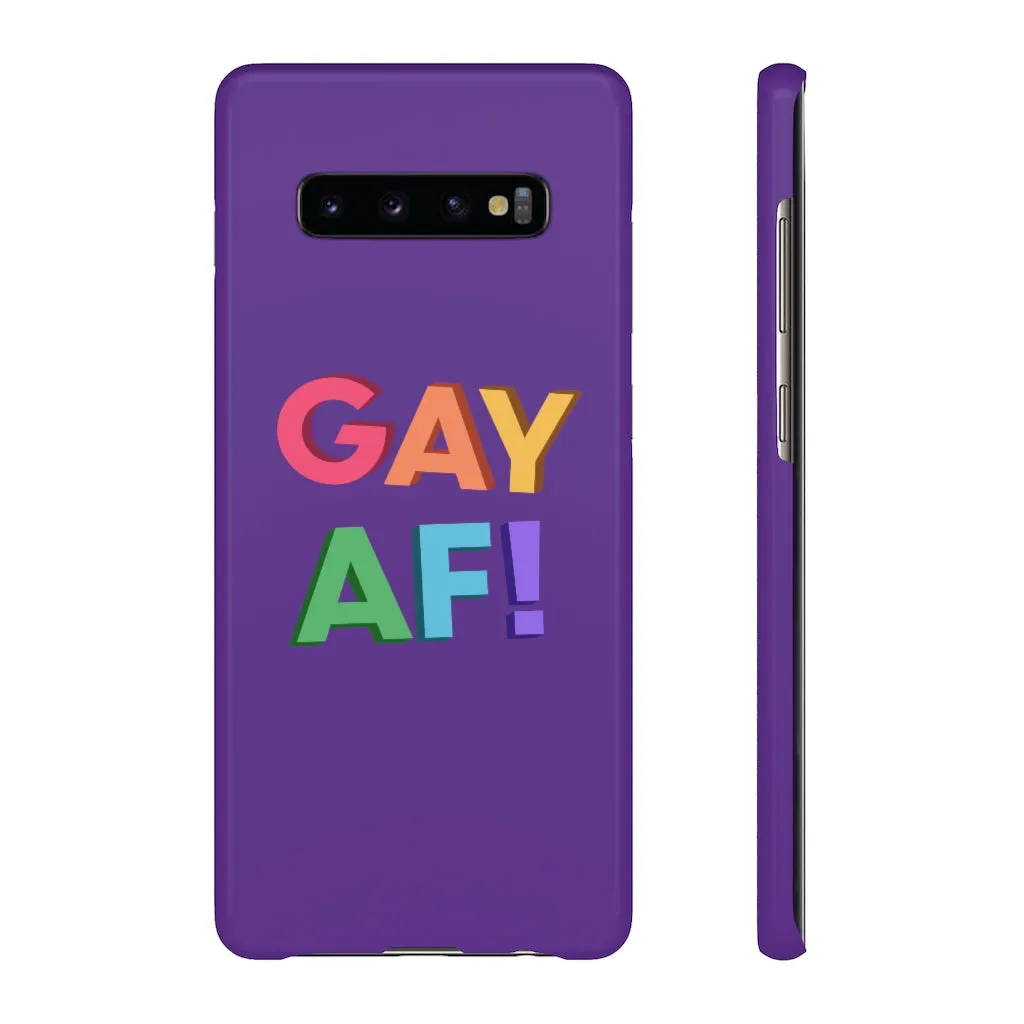 Gay AF! Phone Case for Apple & Samsung