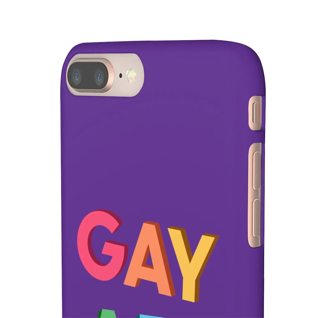 Gay AF! Phone Case for Apple & Samsung