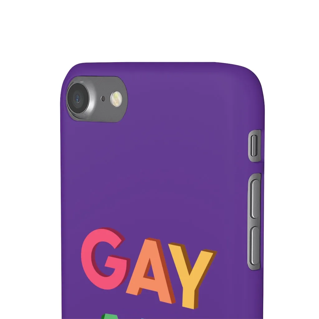 Gay AF! Phone Case for Apple & Samsung