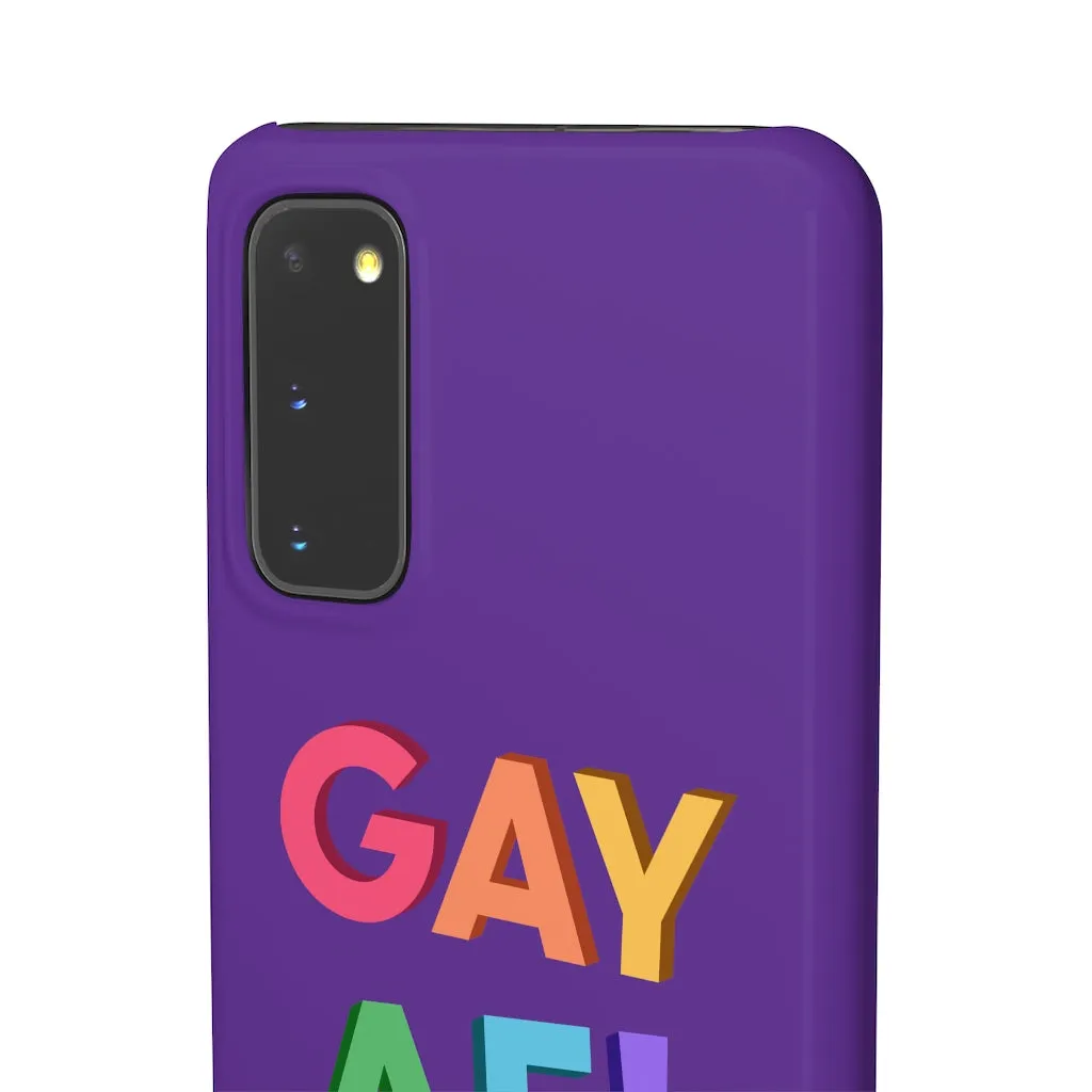 Gay AF! Phone Case for Apple & Samsung