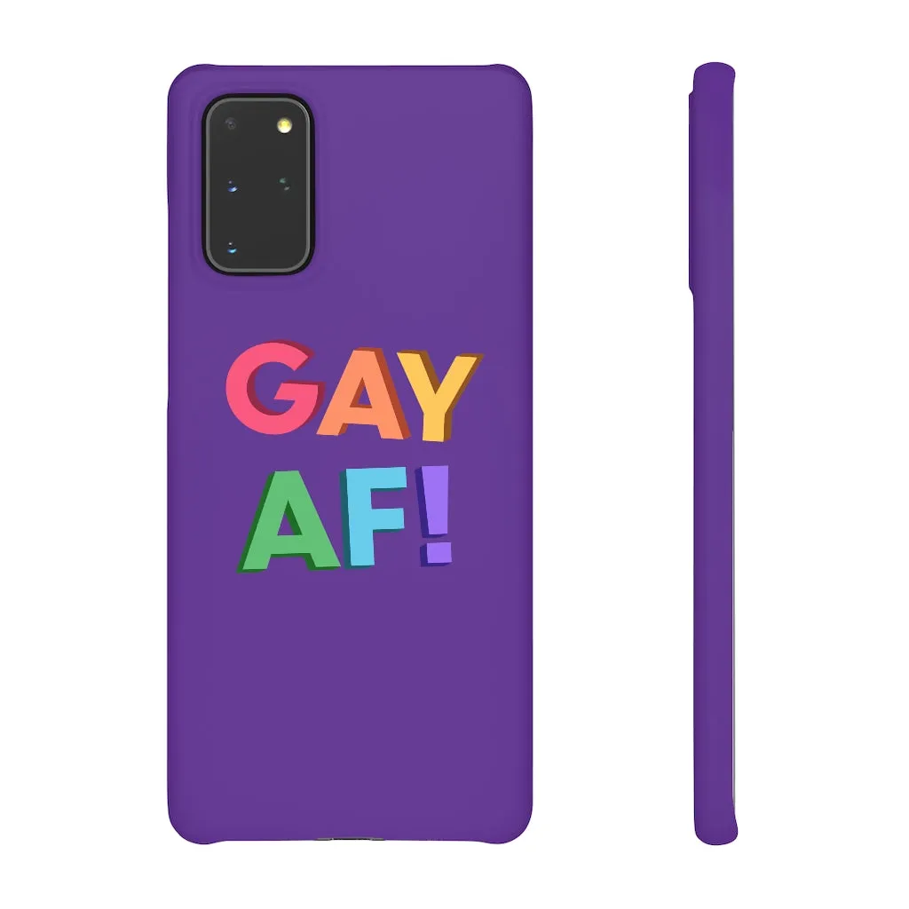 Gay AF! Phone Case for Apple & Samsung