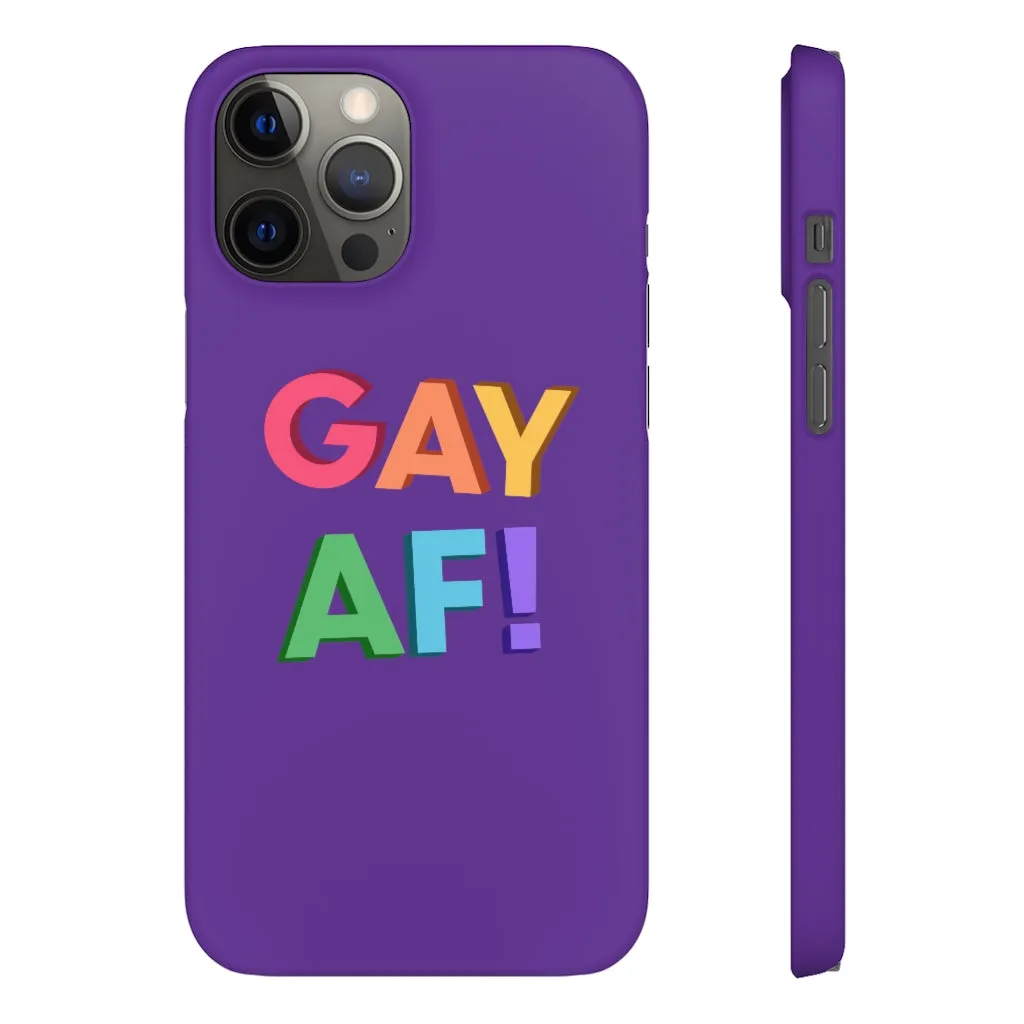 Gay AF! Phone Case for Apple & Samsung