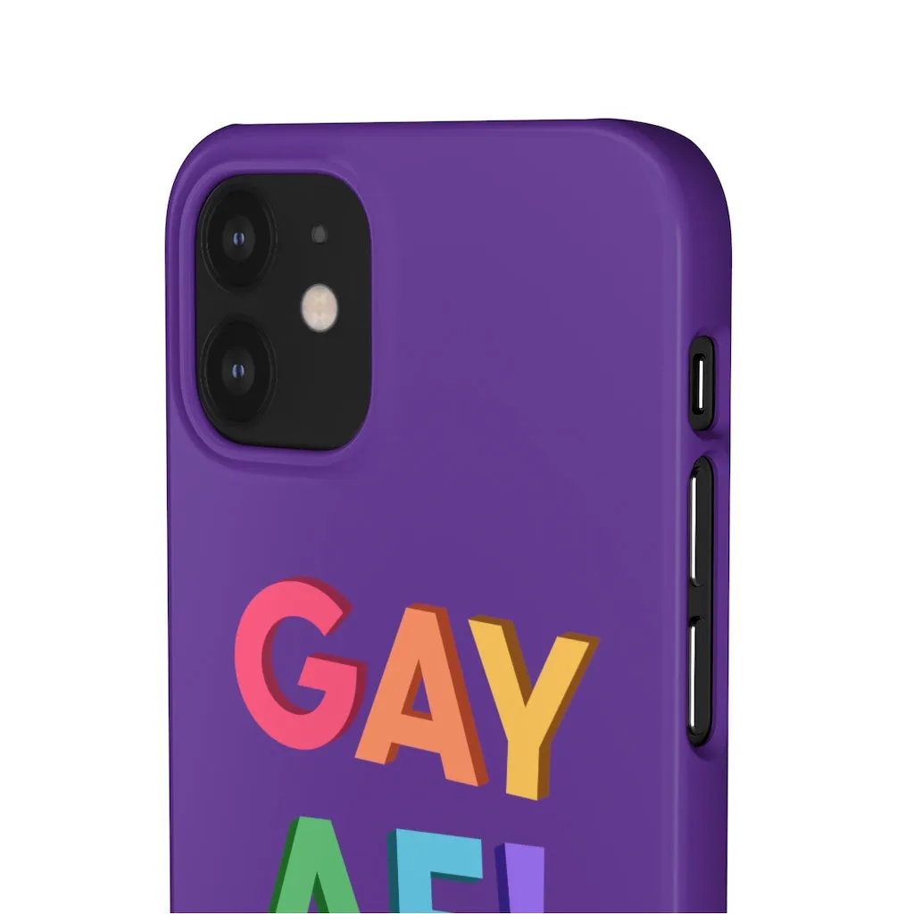 Gay AF! Phone Case for Apple & Samsung