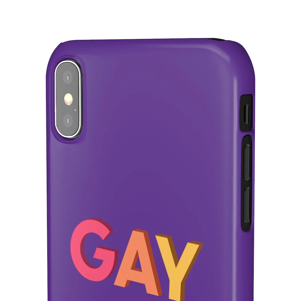 Gay AF! Phone Case for Apple & Samsung