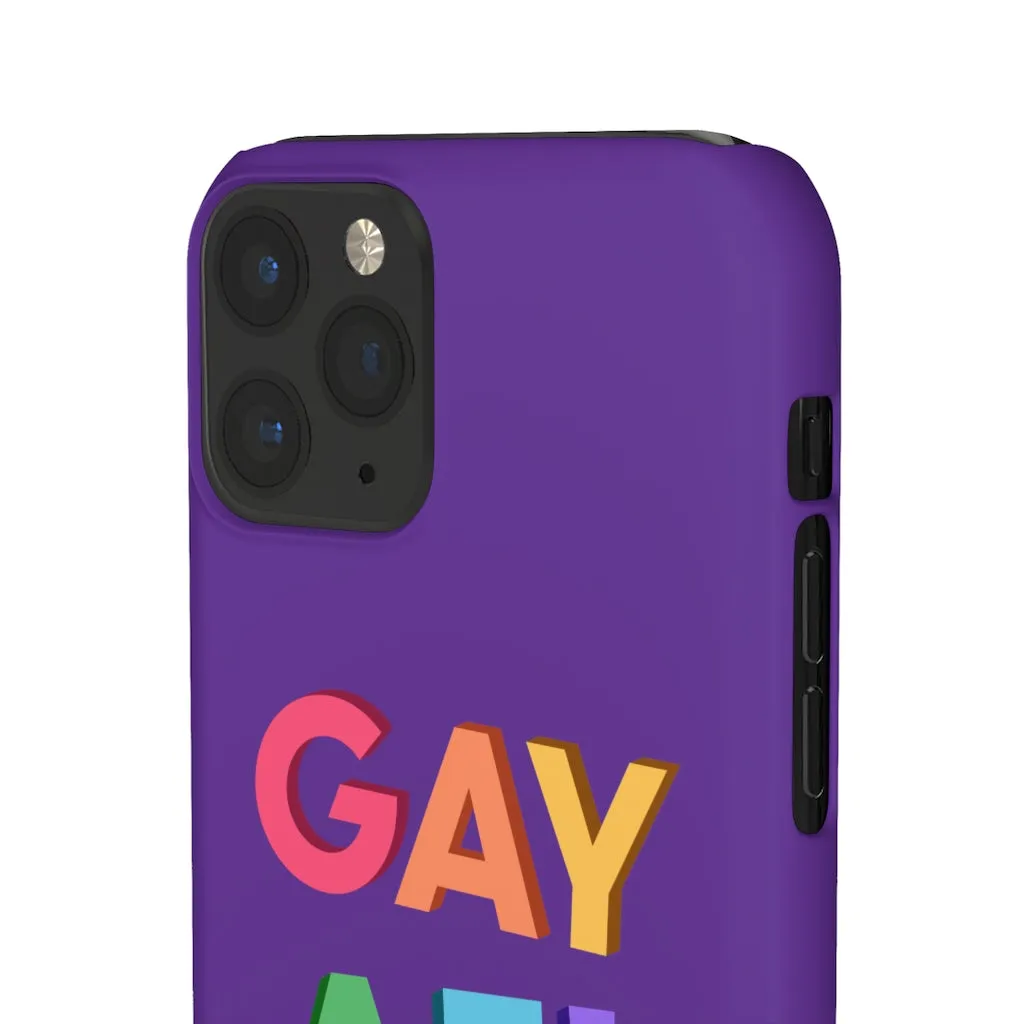 Gay AF! Phone Case for Apple & Samsung