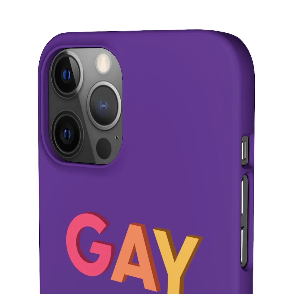 Gay AF! Phone Case for Apple & Samsung