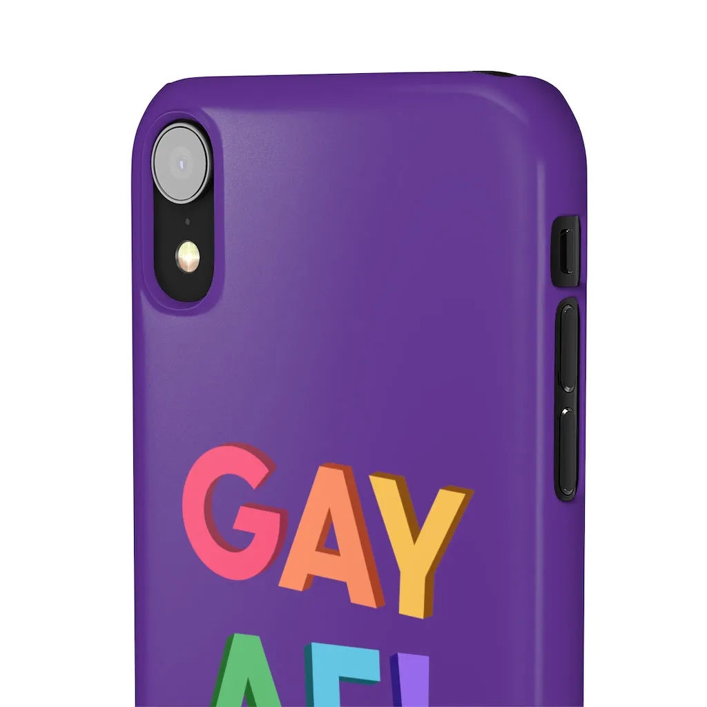 Gay AF! Phone Case for Apple & Samsung