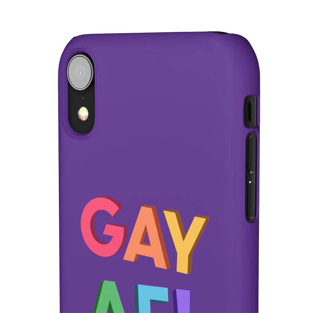 Gay AF! Phone Case for Apple & Samsung