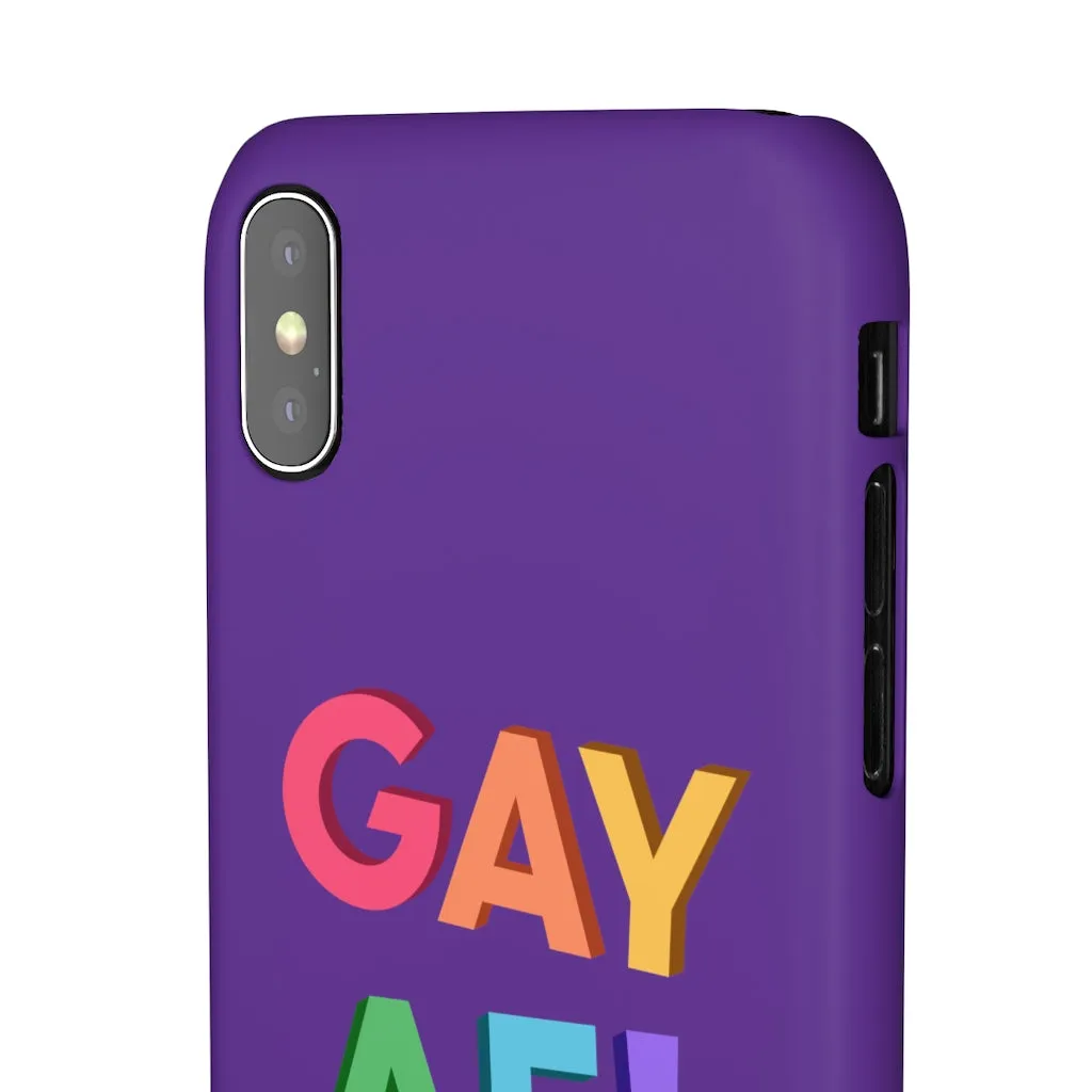 Gay AF! Phone Case for Apple & Samsung