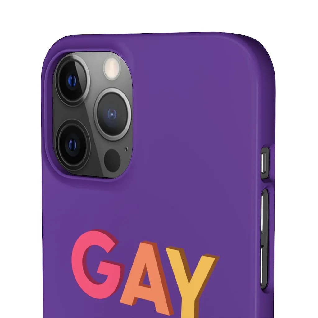 Gay AF! Phone Case for Apple & Samsung