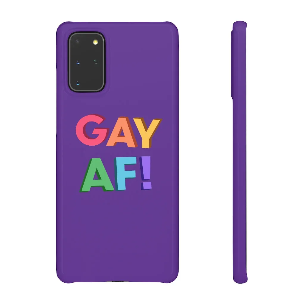 Gay AF! Phone Case for Apple & Samsung