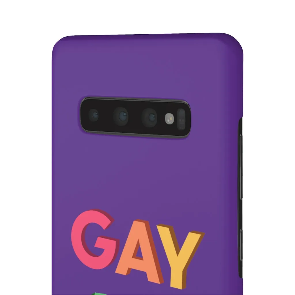 Gay AF! Phone Case for Apple & Samsung