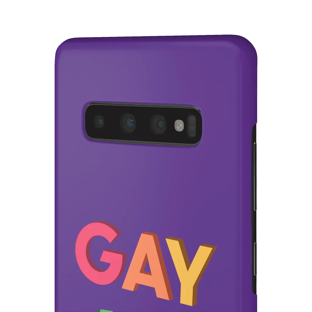 Gay AF! Phone Case for Apple & Samsung