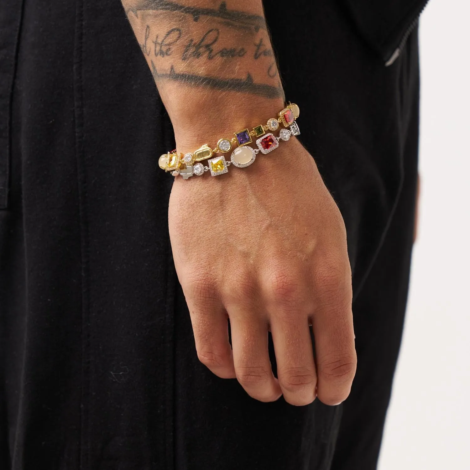 Gemstone Bracelet (Gold)