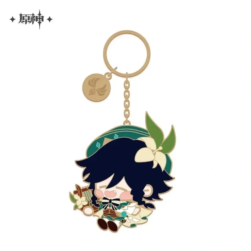 Genshin Impact - Character Chibi Collection Metal Keychain miHoYo