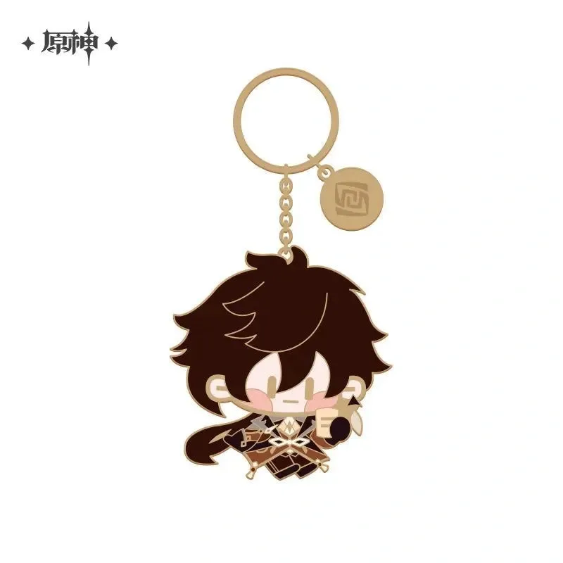 Genshin Impact - Character Chibi Collection Metal Keychain miHoYo