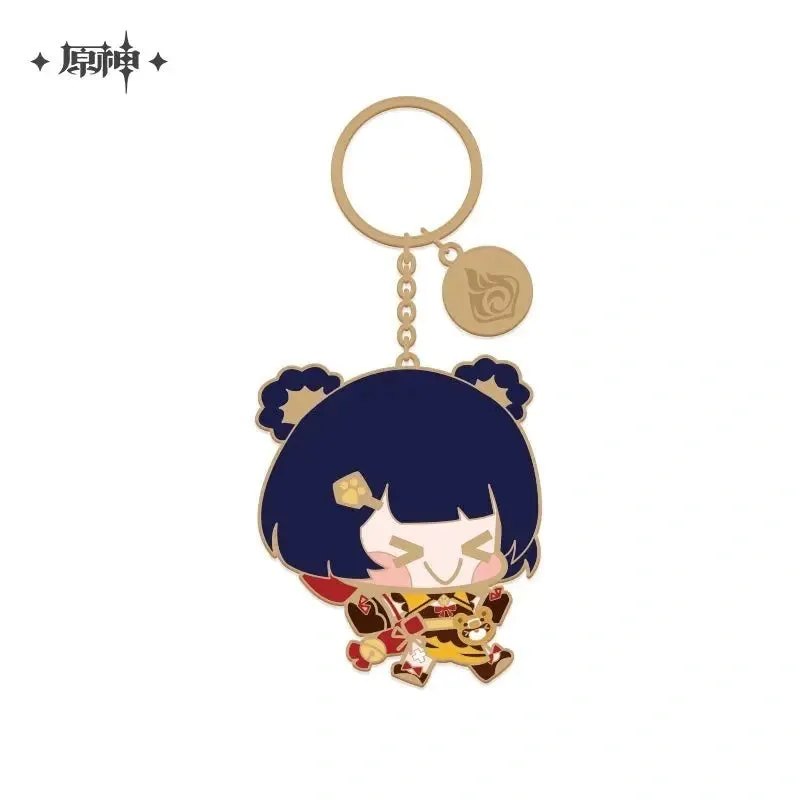 Genshin Impact - Character Chibi Collection Metal Keychain miHoYo