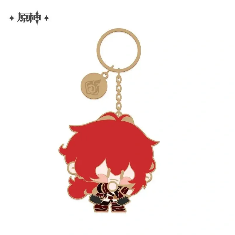 Genshin Impact - Character Chibi Collection Metal Keychain miHoYo