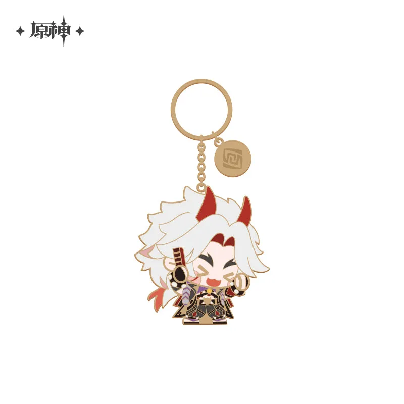 Genshin Impact - Character Chibi Collection Metal Keychain miHoYo