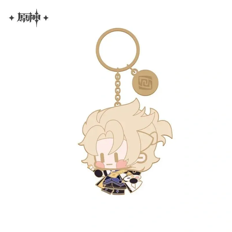 Genshin Impact - Character Chibi Collection Metal Keychain miHoYo