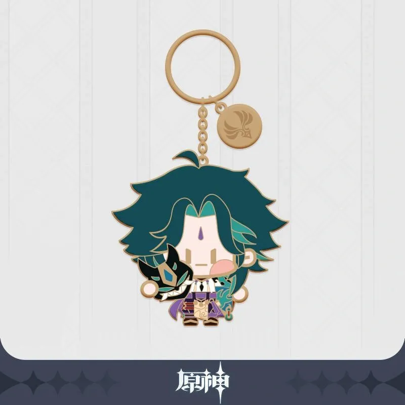 Genshin Impact - Character Chibi Collection Metal Keychain miHoYo