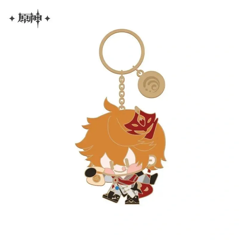 Genshin Impact - Character Chibi Collection Metal Keychain miHoYo