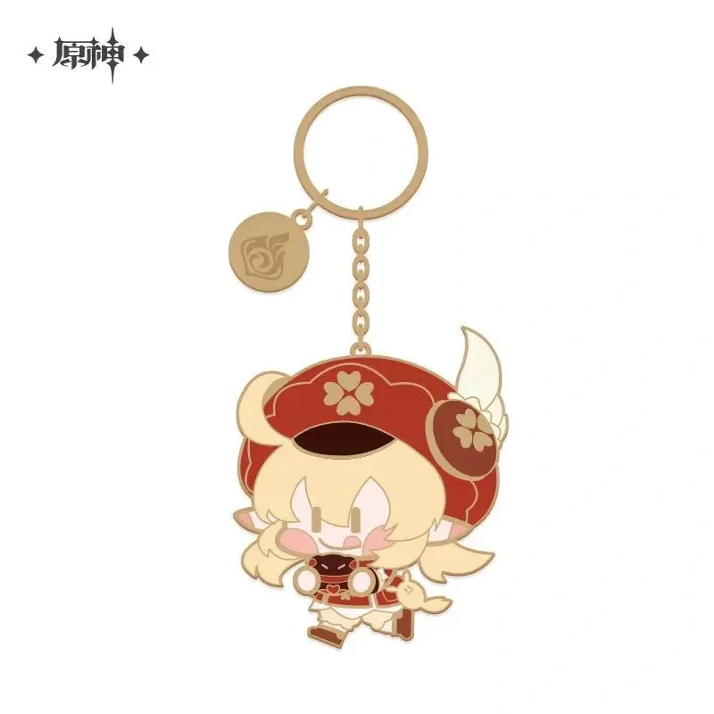 Genshin Impact - Character Chibi Collection Metal Keychain miHoYo