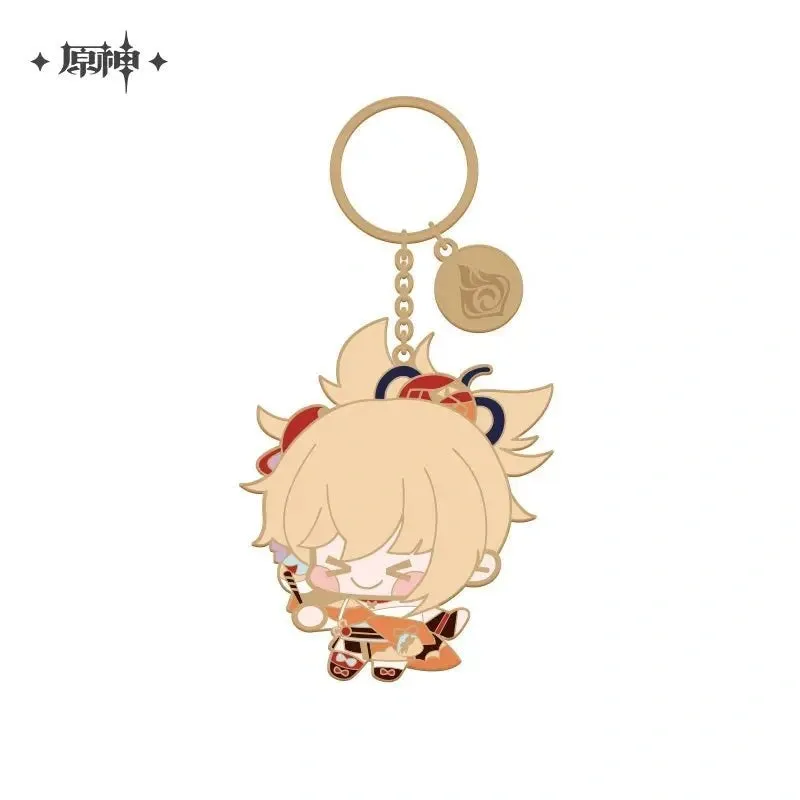 Genshin Impact - Character Chibi Collection Metal Keychain miHoYo