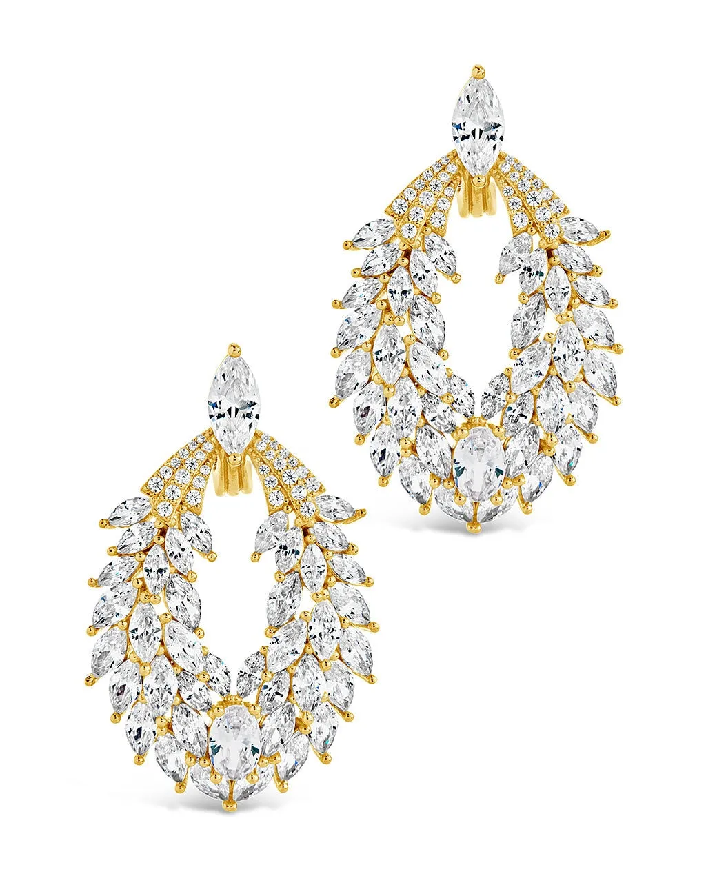 Giuliana Statement CZ Drop Earring