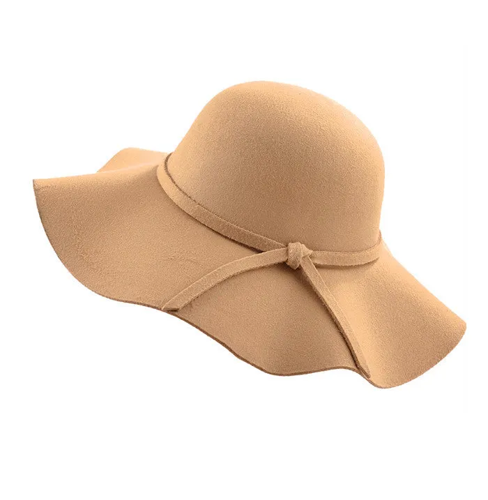 Haute Edition Women's Felt Floppy Hat