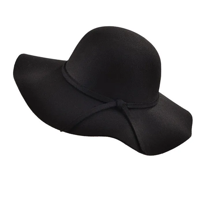 Haute Edition Women's Felt Floppy Hat