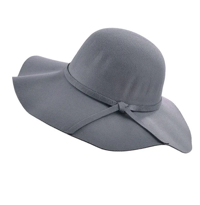 Haute Edition Women's Felt Floppy Hat