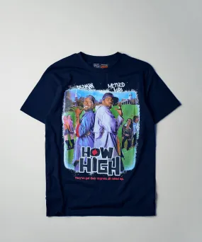 How High Poster Short Sleeve Tee - Black