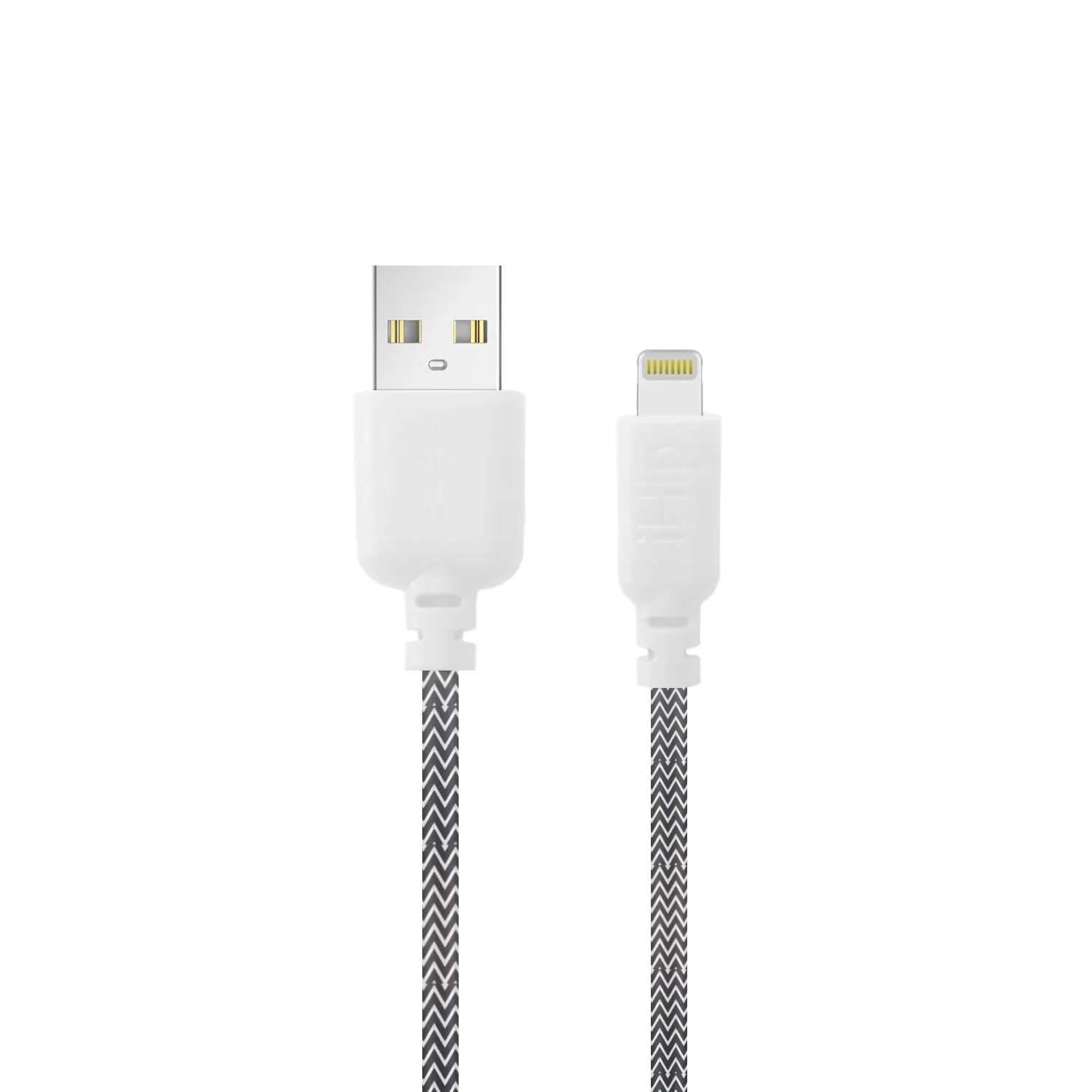 iHip 6ft Braided Lightning Charging Cable for iPhone