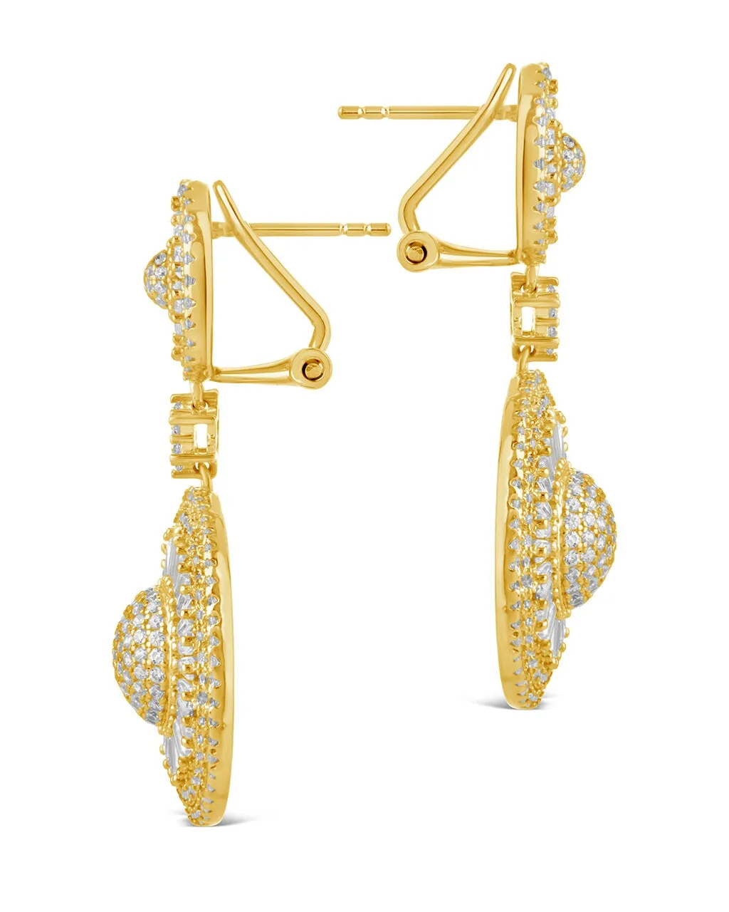 Jessica CZ Statement Drop Earrings