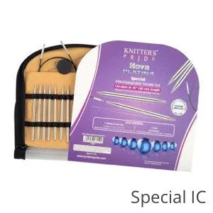 Knitter's Pride Nova Platina Chrome Interchangeable Needle SETS