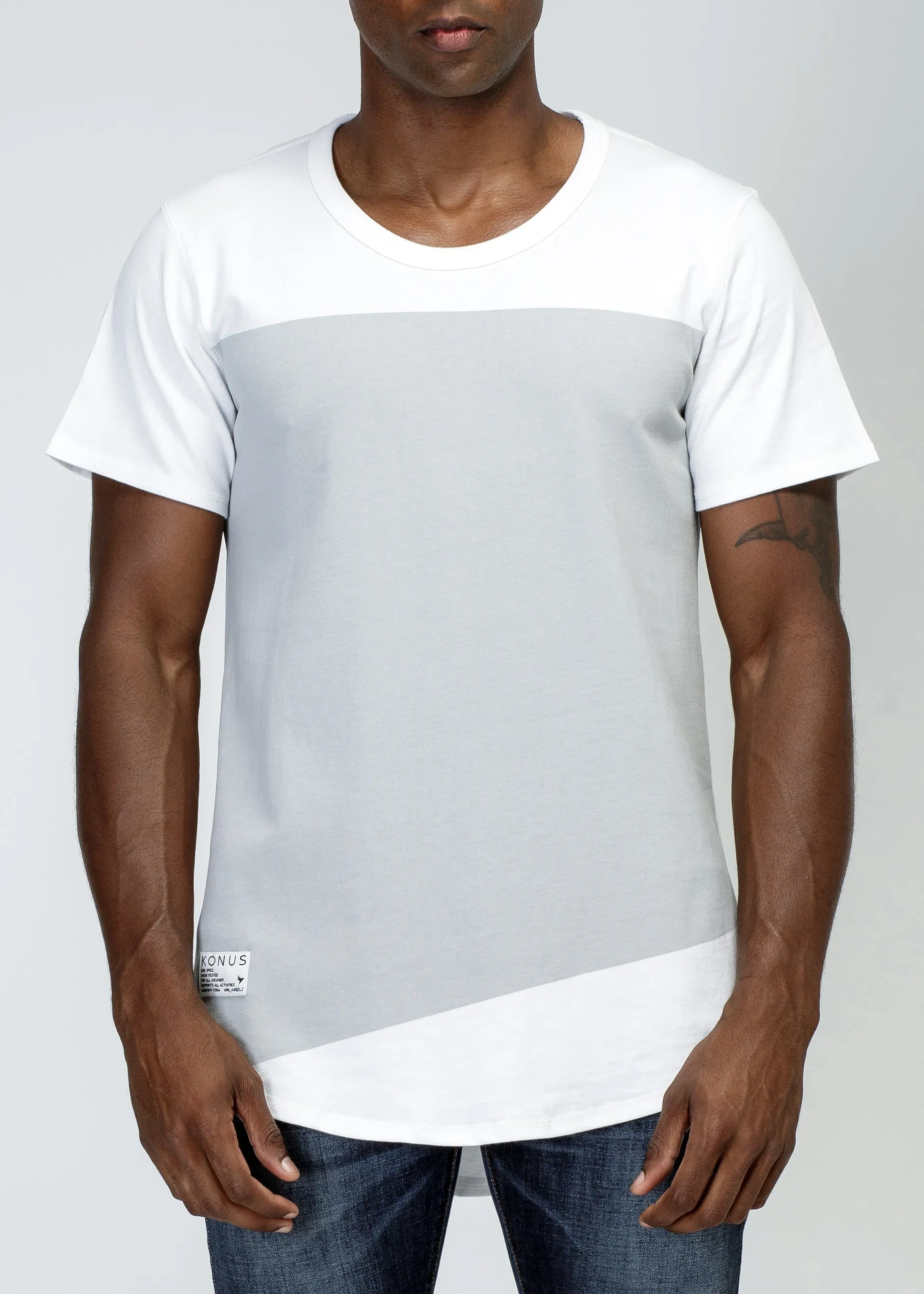 Konus Men's Cut Block 33 Scallop Tee