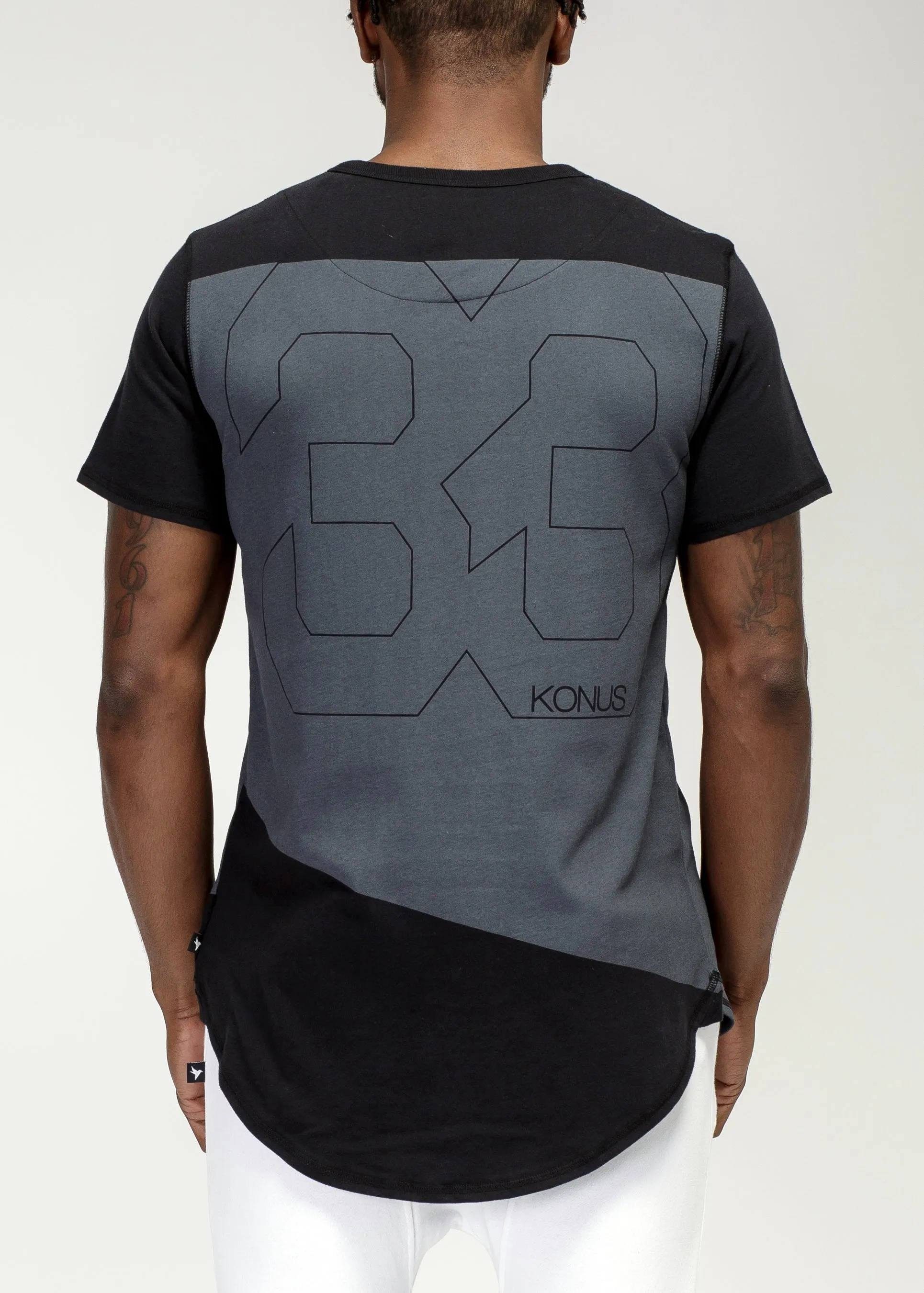 Konus Men's Cut Block 33 Scallop Tee