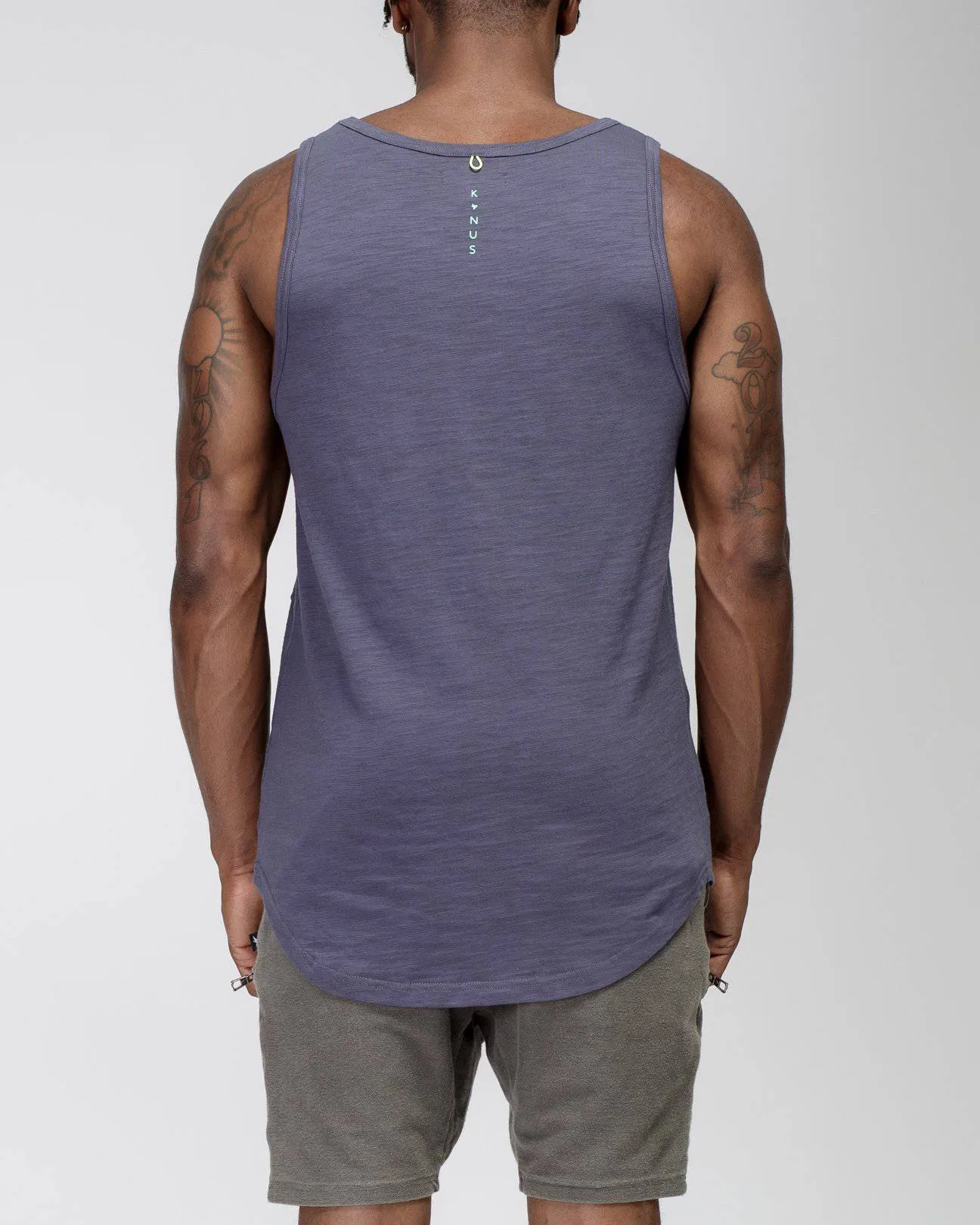 Konus Men's Multi Stitched Tank Top in Cobalt