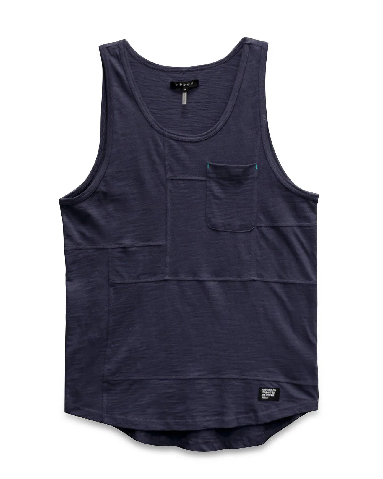 Konus Men's Multi Stitched Tank Top in Cobalt