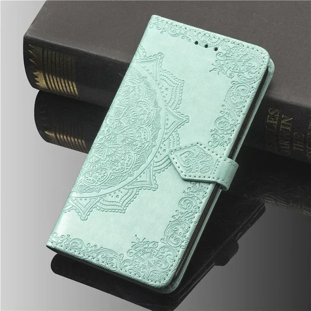 Leather Flip Case For Xiaomi Redmi 7 6 6A 5 Plus 4A 4X Note 5A 4 5 7 6 Pro 3S S2 Go Mi 9 SE A1 A2 8 Lite For Redmi 7 5A 6A Cover