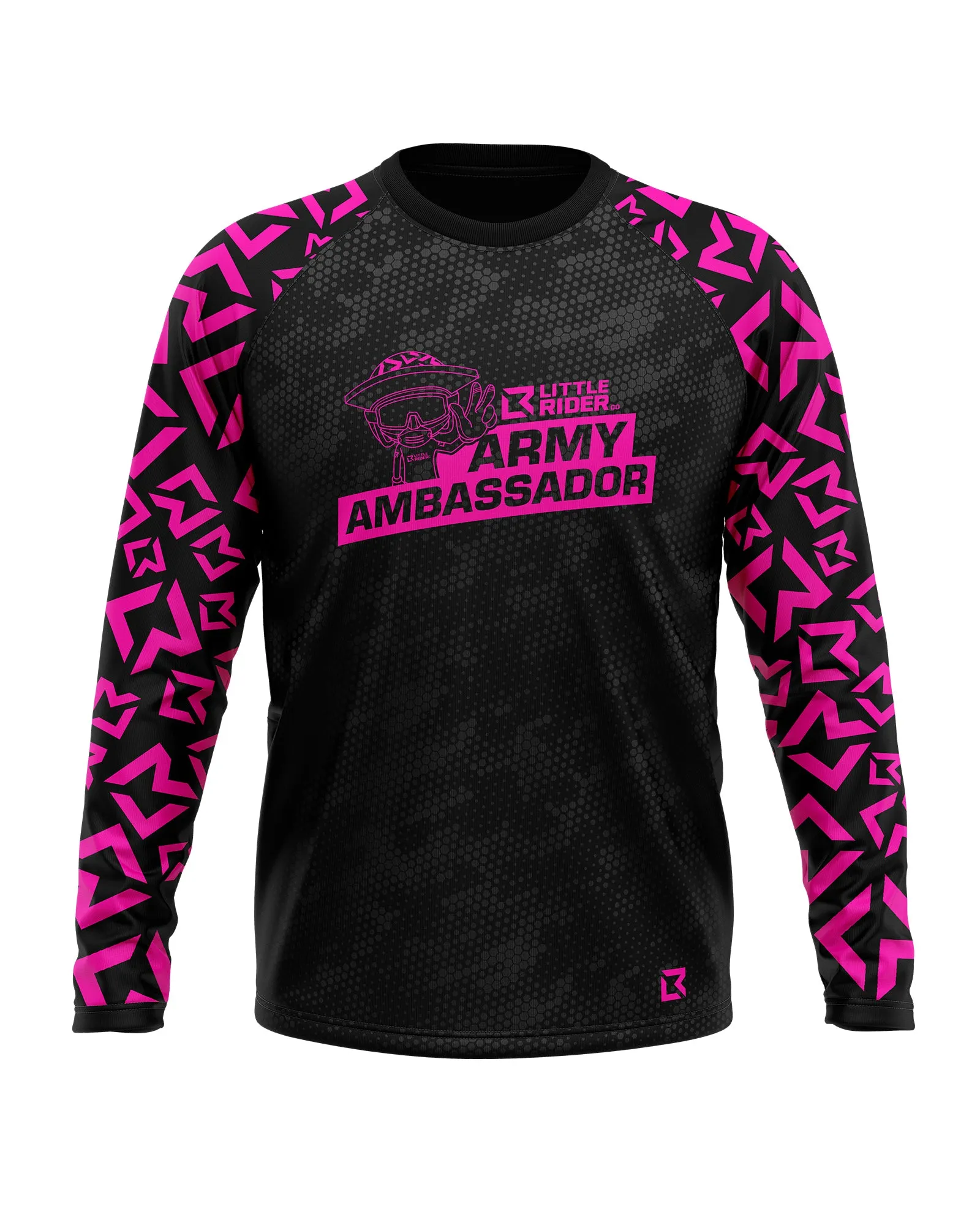 Little Rider Co 'Hot Pink' Jersey - Army Ambassador Series