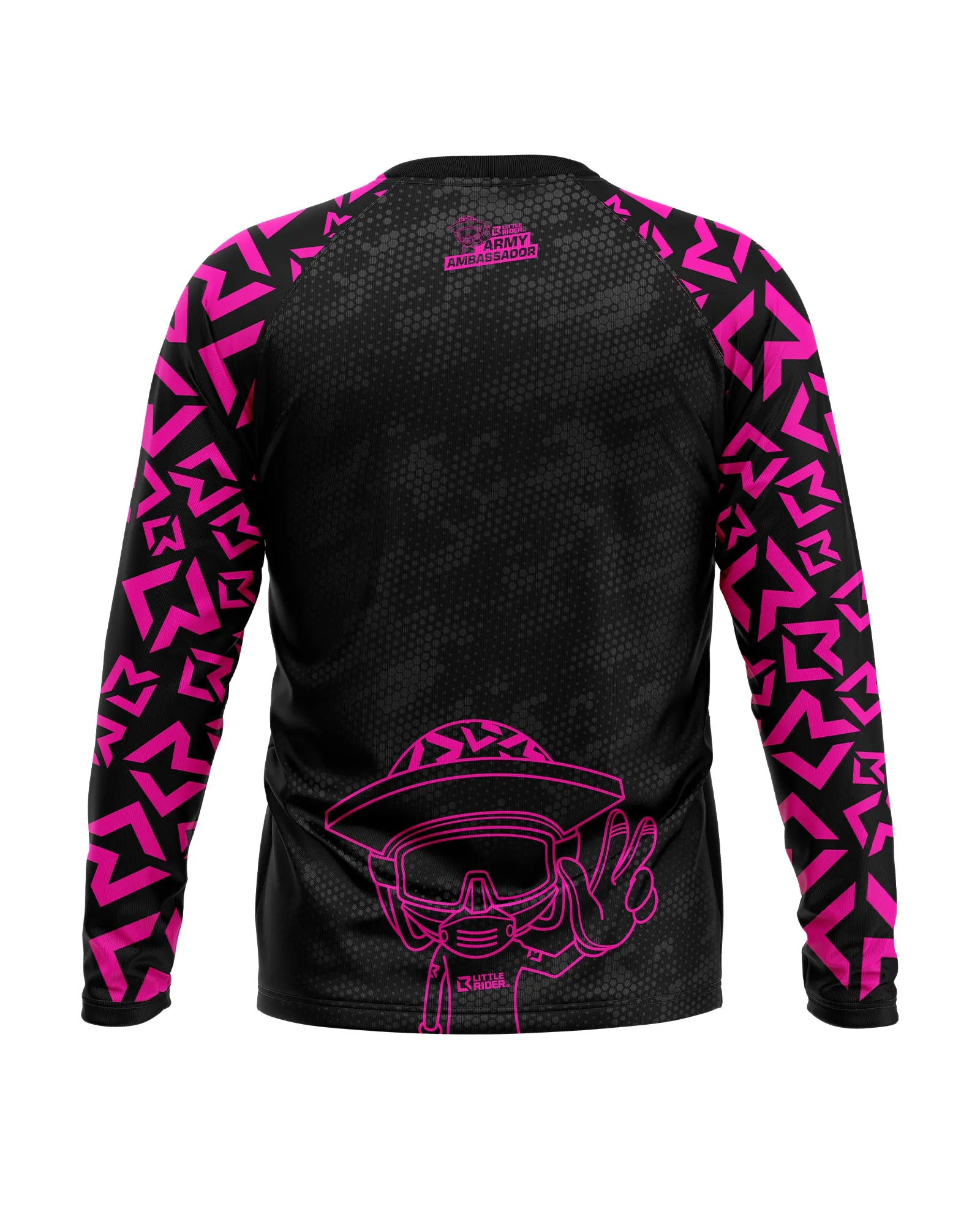 Little Rider Co 'Hot Pink' Jersey - Army Ambassador Series