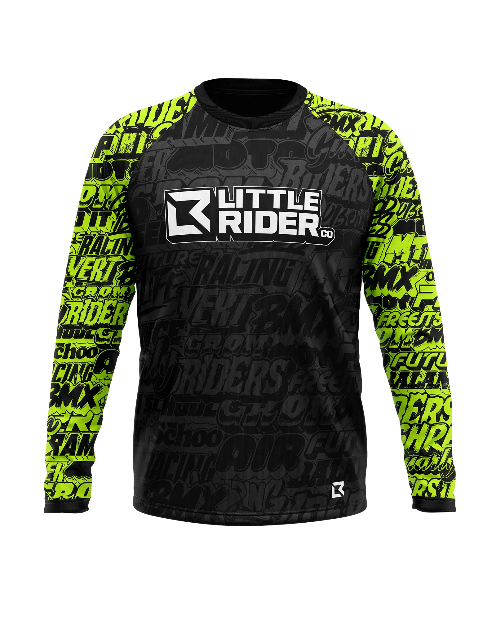 Little Rider Co 'Limey' Jersey - INSPIRE Series Long or Short Sleeve