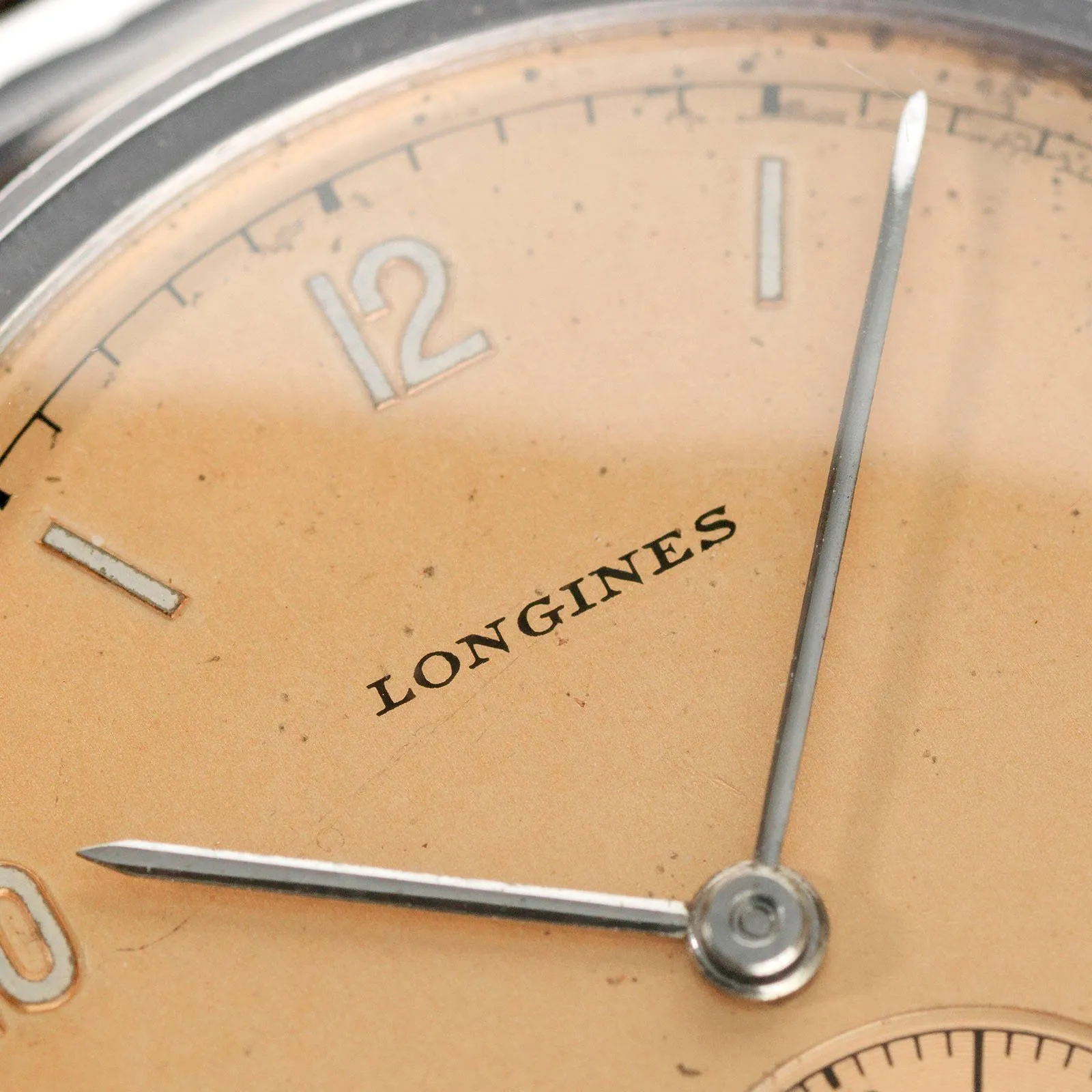 Longines Oversize Calatrava Salmon Dial 1938