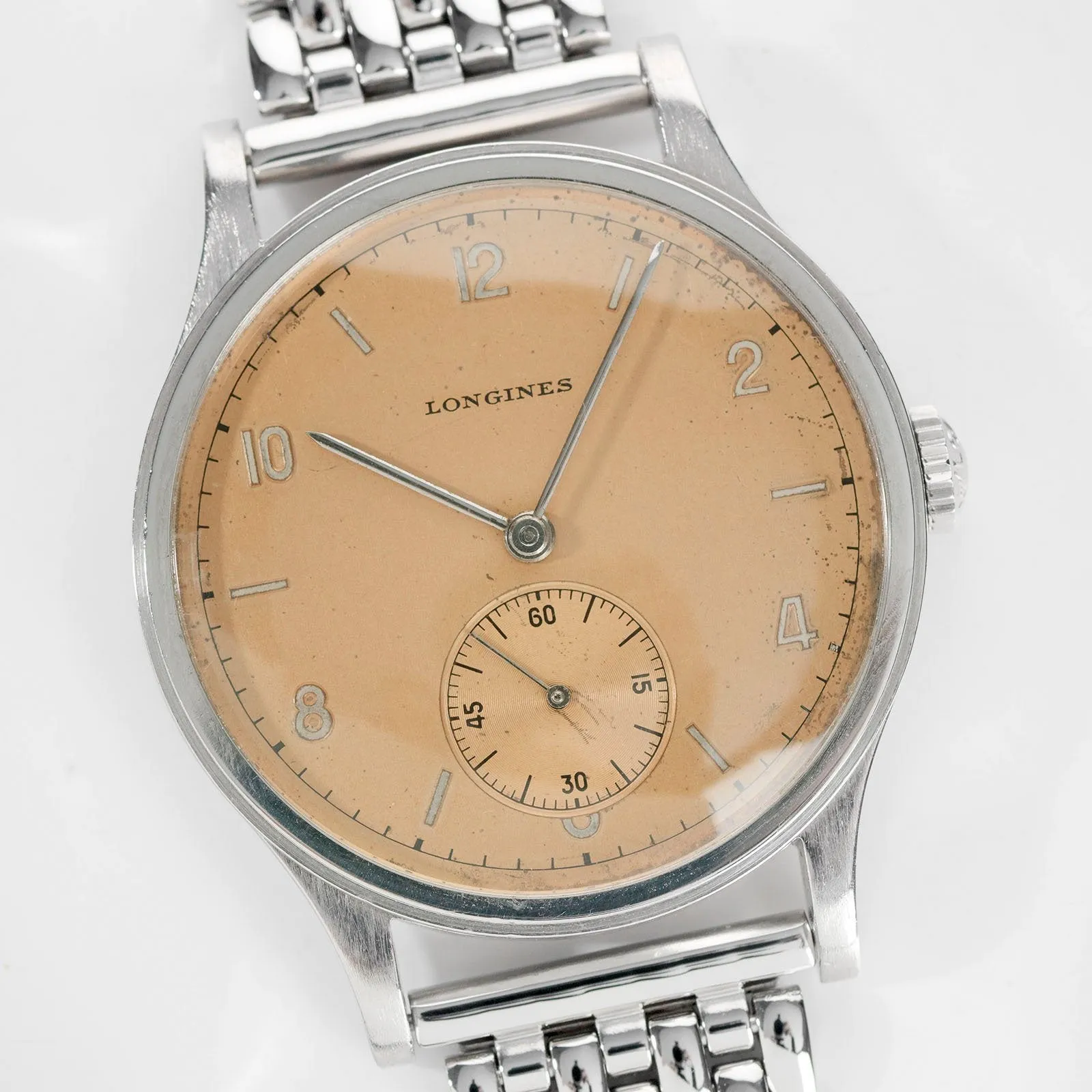 Longines Oversize Calatrava Salmon Dial 1938