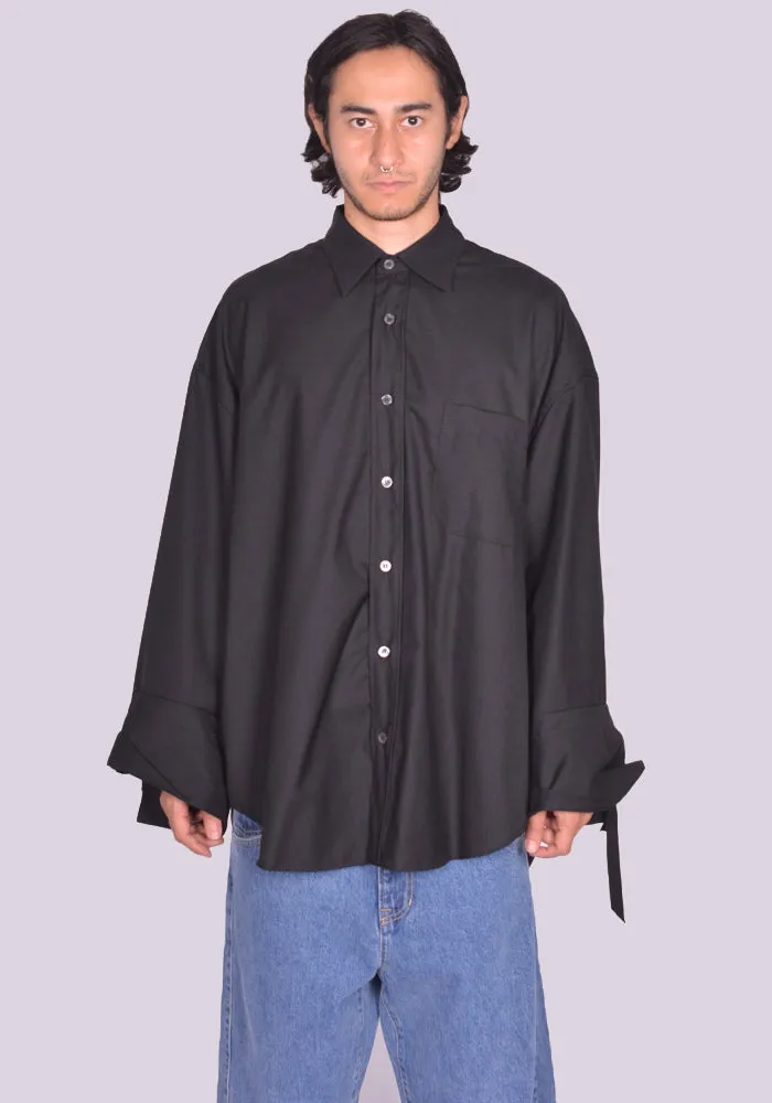 MARINA YEE FW24-0021-999 UNISEX MY SHIRT 1 OVERSIZED BLACK (New season FW24)