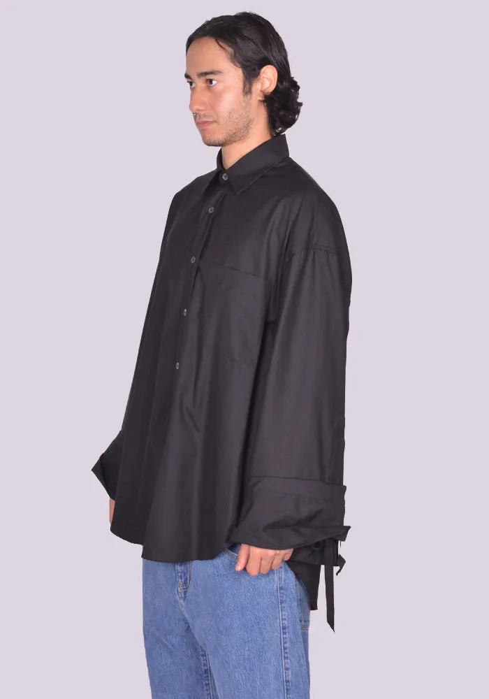 MARINA YEE FW24-0021-999 UNISEX MY SHIRT 1 OVERSIZED BLACK (New season FW24)