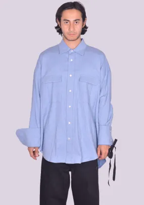 MARINA YEE FW24-0086-550 UNISEX MY SHIRT 9 OVERSIZED BLUE (New season FW24)