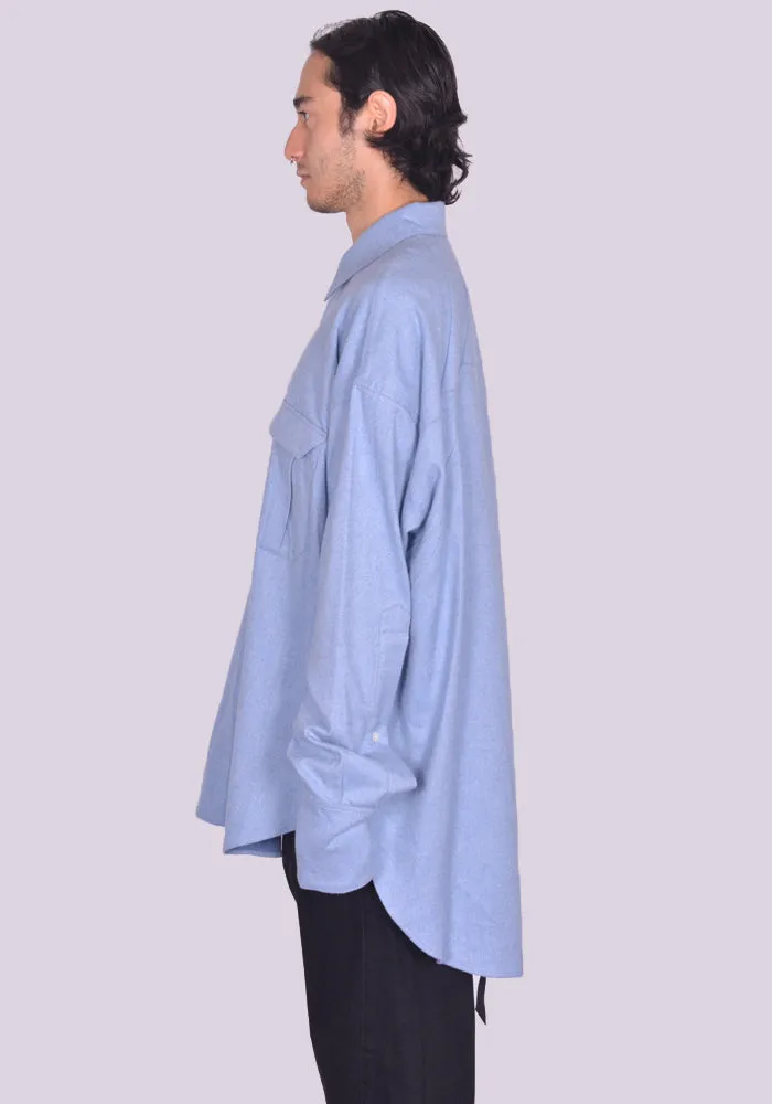 MARINA YEE FW24-0086-550 UNISEX MY SHIRT 9 OVERSIZED BLUE (New season FW24)